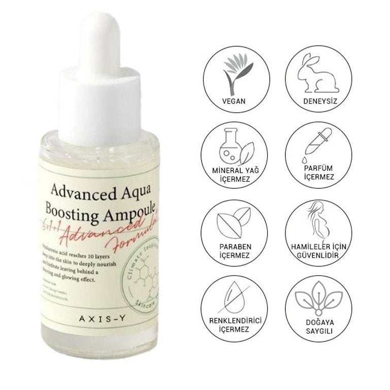 AXIS-Y Advanced Aqua Boosting Ampoule 30ml – Your Skin’s Hydration Hero - Buy Now Pakistan